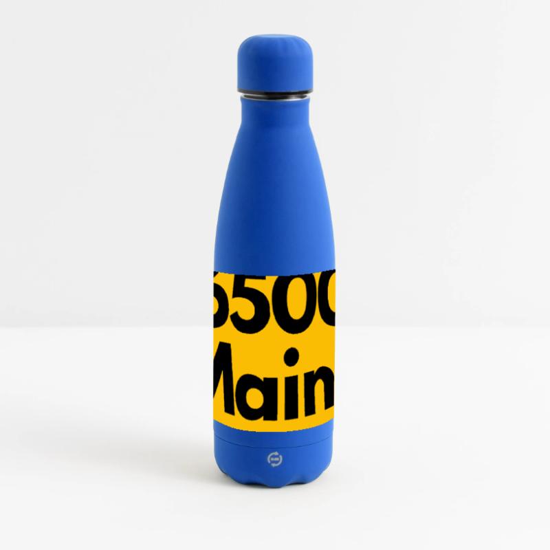 OLD POSTCODE POSTCODE RETRO 6500 MAINZ MEEENZ Matte Panoramic Thermal Bottle 500 ml