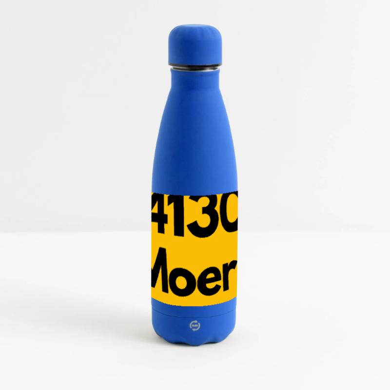 OLD POSTCODE POSTCODE RETRO 4130 MOERS NIEDERRHEIN Matte Panoramic Thermal Bottle 500 ml