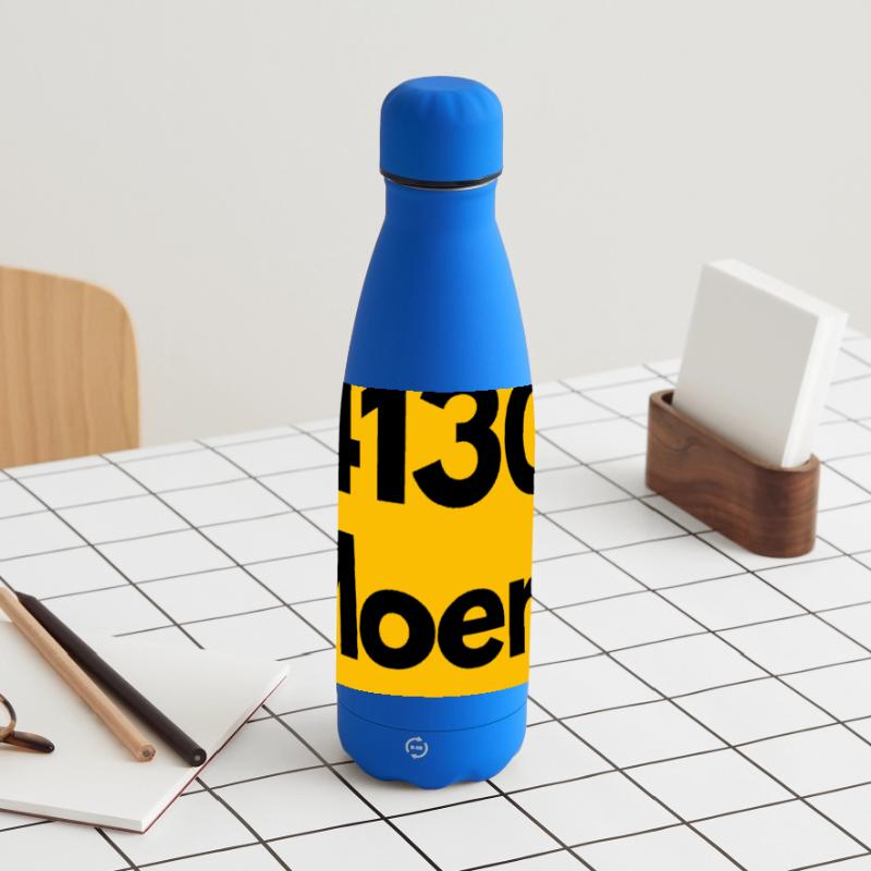 OLD POSTCODE POSTCODE RETRO 4130 MOERS NIEDERRHEIN Matte Panoramic Thermal Bottle 500 ml