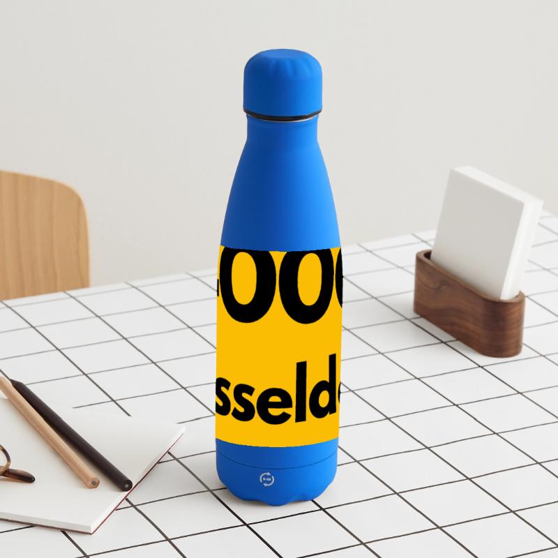 OLD POSTCODE POSTCODE RETRO 4000 DÜSSELDORF - OLD Matte Panoramic Thermal Bottle 500 ml