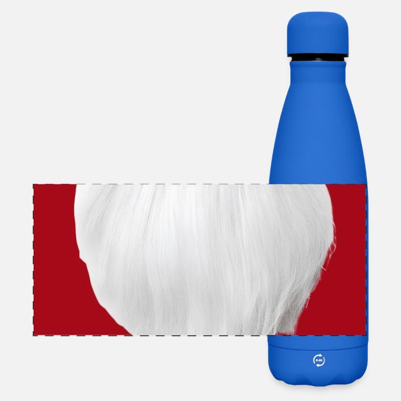 Team Wichtl Christmas Gnome - Matte Panoramic Thermal Bottle 500 ml - royal blue