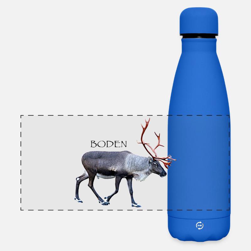 Boden - Matte Panoramic Thermal Bottle 500 ml - royal blue