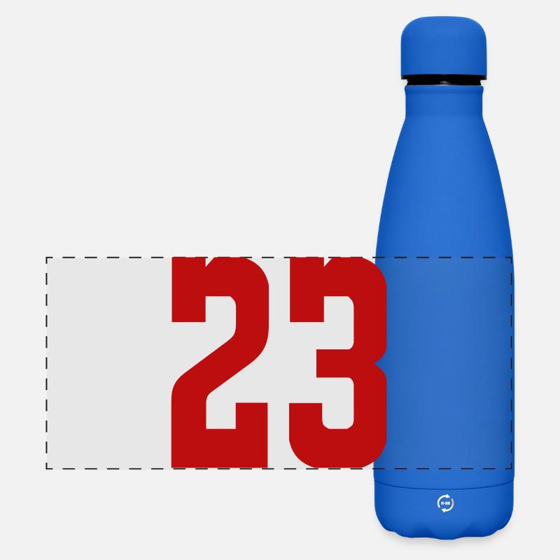 23 - Matte Panoramic Thermal Bottle 500 ml - royal blue