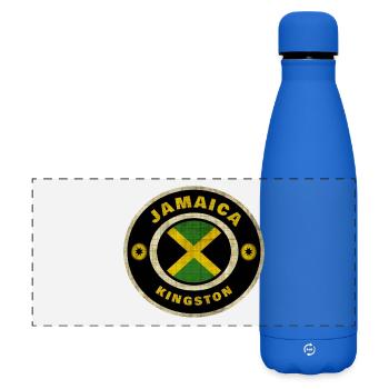 Jamaica / Cadeau / Idée cadeau - Gourde isotherme panoramique mate 500 ml - bleu roi - Devant