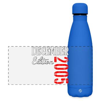 21st BIRTHDAY DECEMBER 2005 EDITION - Matte Panoramic Thermal Bottle 500 ml - royal blue - Front