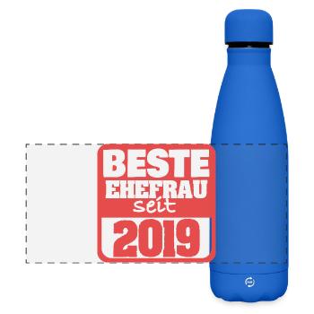 Woman 2019 - Matte Panoramic Thermal Bottle 500 ml - royal blue - Front