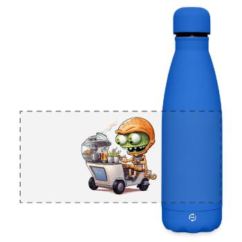 Alien Snack Trucker - Matte Panoramic Thermal Bottle 500 ml - royal blue - Front
