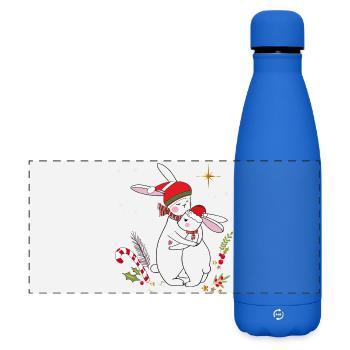 Advent - Matte Panoramic Thermal Bottle 500 ml - royal blue - Front