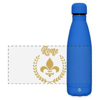 ROME Laurier Victoire - Gourde isotherme panoramique mate 500 ml - bleu roi - Devant