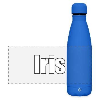 Iris - Matte Panorama Isolierflasche 500 ml - Königsblau - Vorne