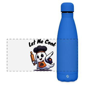 Let Me Cook – Kochender Halloween‑Geist Shirt - Matte Panorama Isolierflasche 500 ml - Königsblau - Vorne