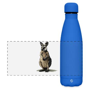 Wallabys Wallaby - Matte Panorama Isolierflasche 500 ml - Königsblau - Vorne