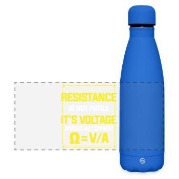 Physique Physicien Physique Étudiant en physique Professeur de physique - Gourde isotherme panoramique mate 500 ml - bleu roi - Devant