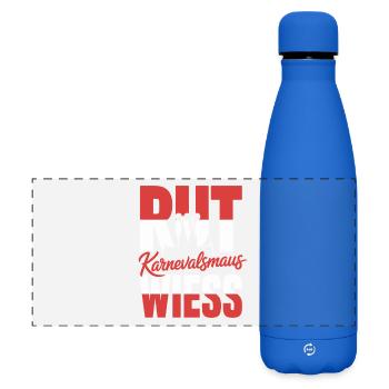 Carnival Mouse Rut Wiess Cologne Cologne Cologne Carnival Mouse - Matte Panoramic Thermal Bottle 500 ml - royal blue - Front