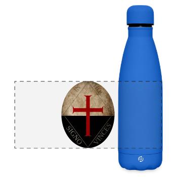 Templiers - Gourde isotherme panoramique mate 500 ml - bleu roi - Devant