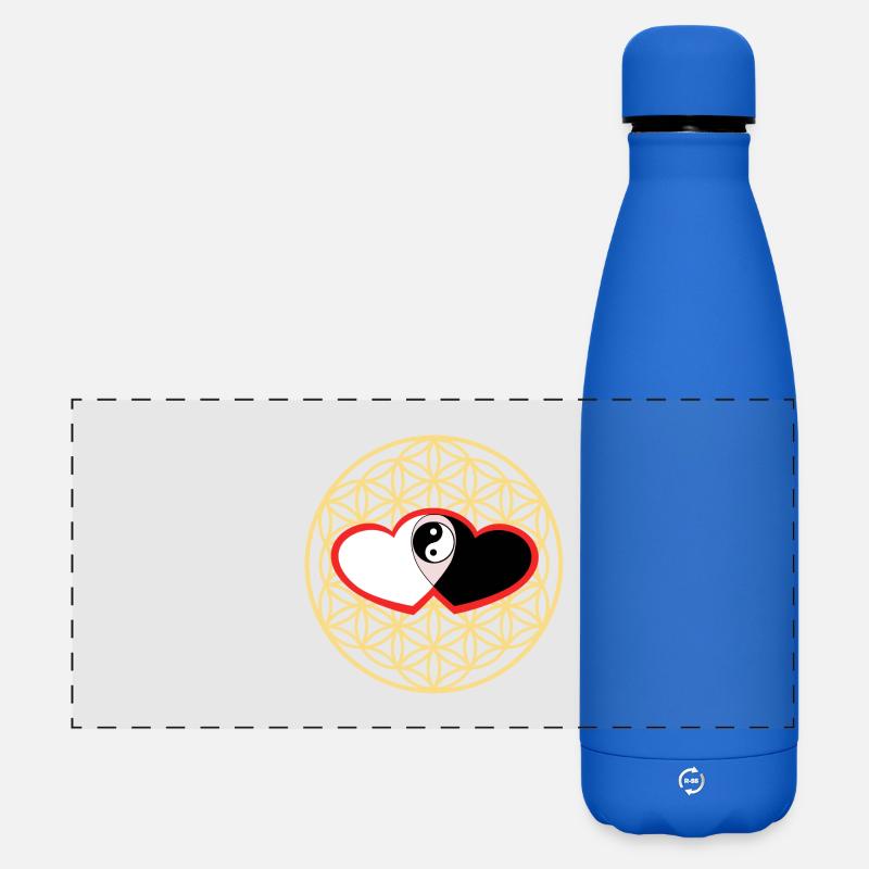 Unconditional Love - Matte Panoramic Thermal Bottle 500 ml - royal blue