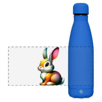 Rabbit - Matte Panoramic Thermal Bottle 500 ml - royal blue - Front