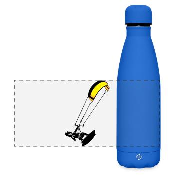 kite-surf - Matte Panorama Isolierflasche 500 ml - Königsblau - Vorne