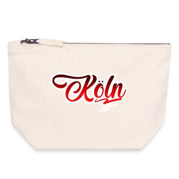 Cologne - Canvas Zip Pouch 18 x 19 cm - nature - Front