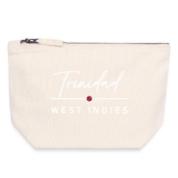 Trinidad and Tobago - West Indies - Caribbean - Canvas Zip Pouch 18 x 19 cm - nature - Front