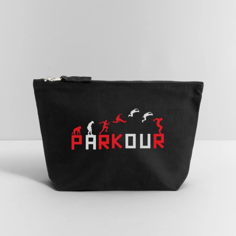 Évolution de la conception des séquences de course Pochette zippée en toile 18 x 19 cm