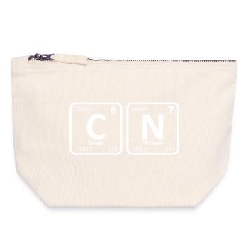 67 - Sixty Seven Meme Six Seven Chemistry Carbon - Canvas Zip Pouch 18 x 19 cm - nature - Front
