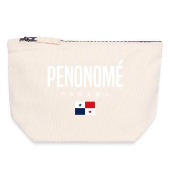 Penonomé Panama Panamanian - Canvas Zip Pouch 18 x 19 cm - nature - Front