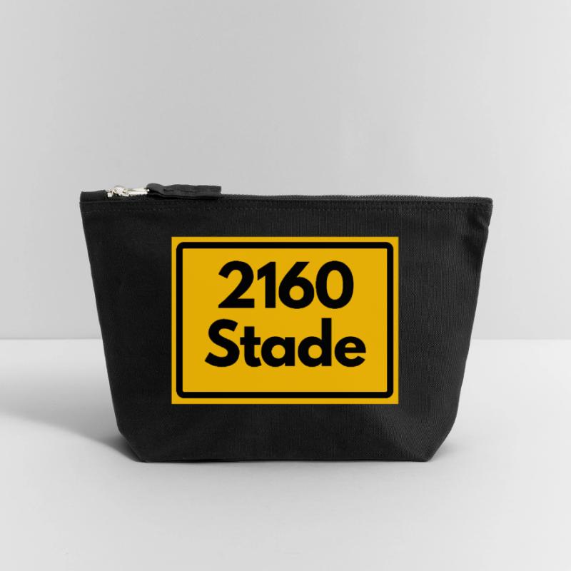 ANCIEN CODE POSTAL RÉTRO 2160 STADE HANSEHAFEN Pochette zippée en toile 18 x 19 cm