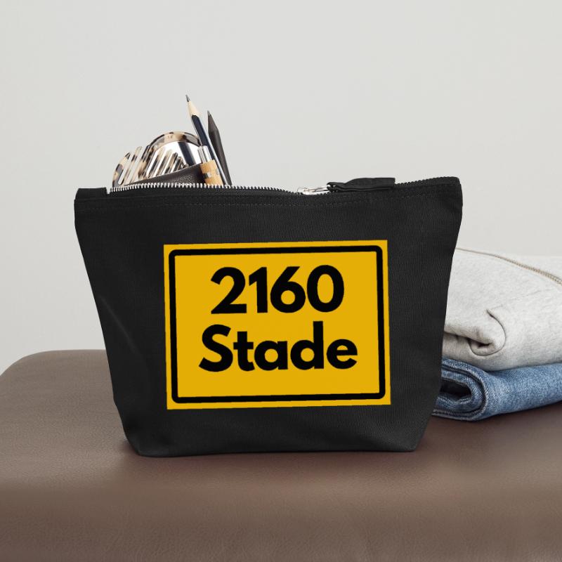 ANCIEN CODE POSTAL RÉTRO 2160 STADE HANSEHAFEN Pochette zippée en toile 18 x 19 cm