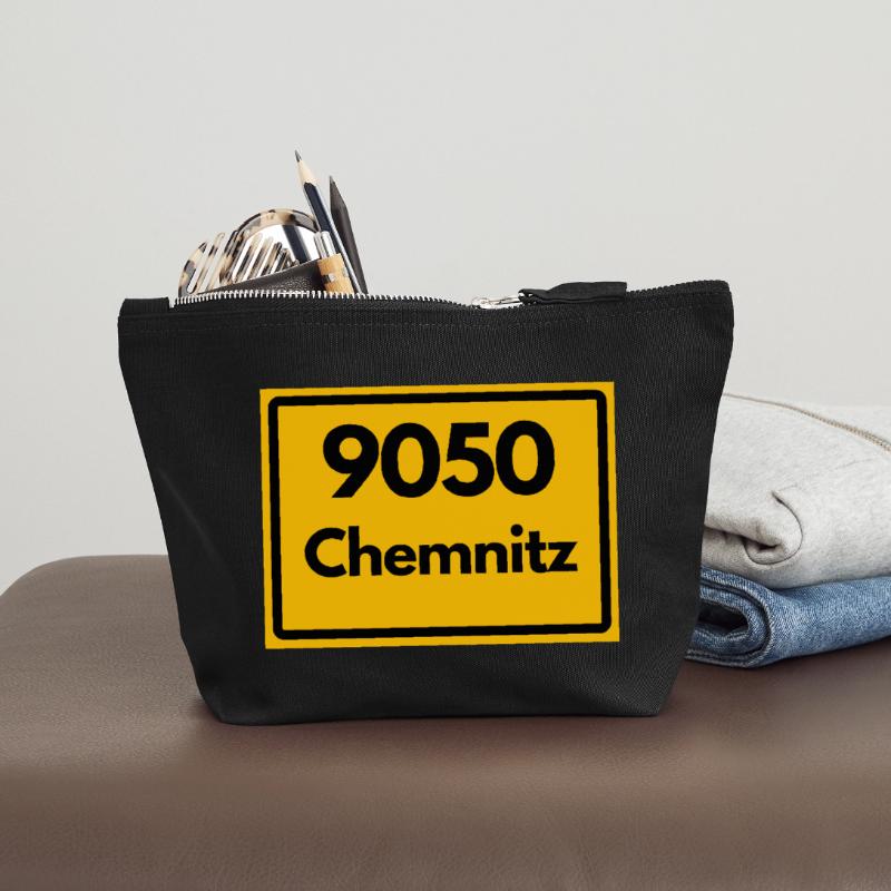 9050 CODE POSTAL SAXE CHEMNITZ ANCIEN CODE POSTAL ÉTAT FÉDÉRAL Pochette zippée en toile 18 x 19 cm