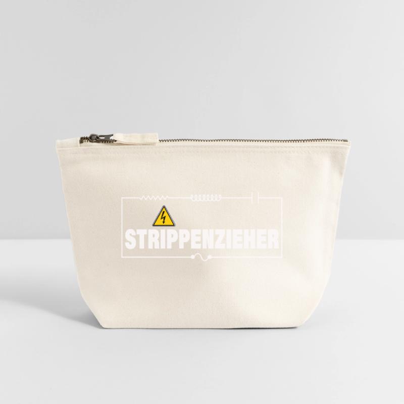 String-puller Canvas Zip Pouch 18 x 19 cm