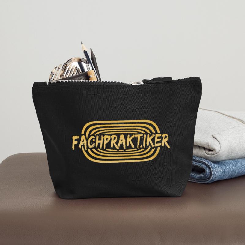 Work as a specialist practitioner Canvas Zip Pouch 18 x 19 cm