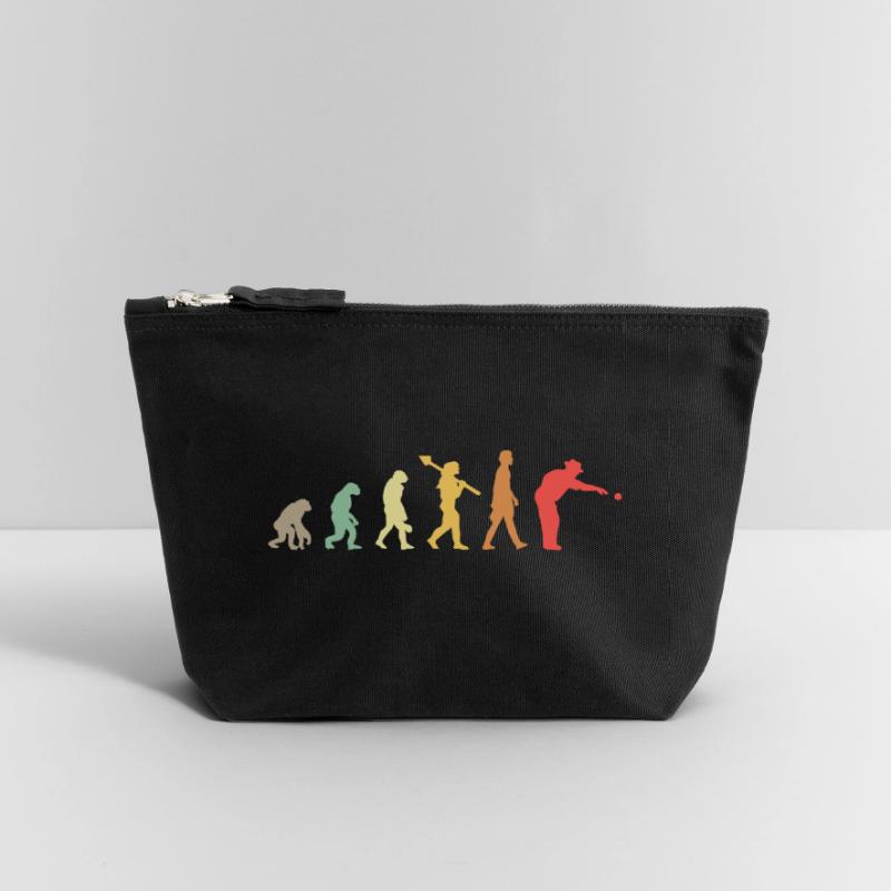 Boule d’évolution Pochette zippée en toile 18 x 19 cm