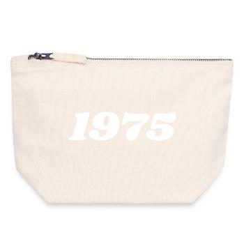 1975 - Canvas Zip Pouch 18 x 19 cm - nature - Front