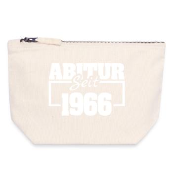 1966 - Canvas Zip Pouch 18 x 19 cm - nature - Front