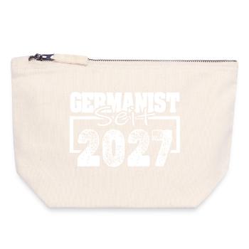 Profession 2027 - Canvas Zip Pouch 18 x 19 cm - nature - Front