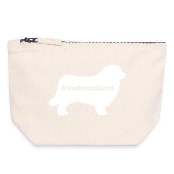 Newfoundland - Canvas Zip Pouch 18 x 19 cm - nature - Front