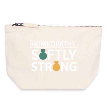 Certified Clinical Micro-Dose Specialist Gear  - Canvas Zip Pouch 18 x 19 cm - nature - Front