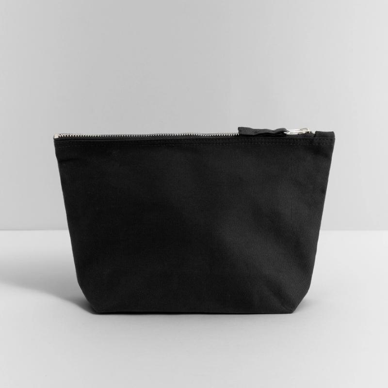 Pas de risque, pas d’histoire Pochette zippée en toile 18 x 19 cm