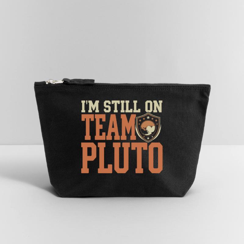 Pluto Justice for Pluto Never forget Pluto Canvas Zip Pouch 18 x 19 cm