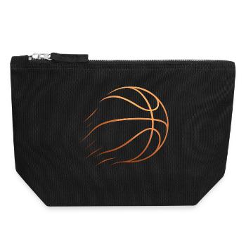 Basketball Basketball Player Gift Idea Baller Bball - Canvas Zip Pouch 18 x 19 cm - black - Front