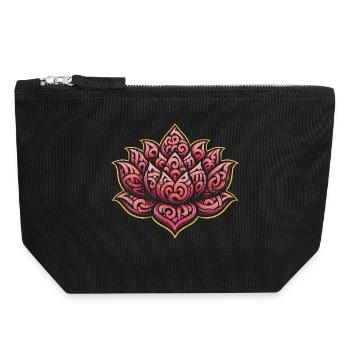 Tamil Tamilisch Sri Lanka - Canvas Reißverschluss-Täschchen (18 x 19 cm) - Schwarz - Vorne