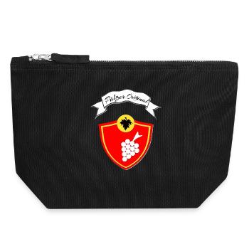 pfälzer shirt, Pälzer original, pfalz sprüche - Canvas Reißverschluss-Täschchen (18 x 19 cm) - Schwarz - Vorne