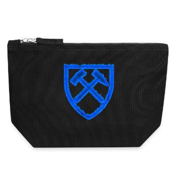 Extraction de marteaux et de maillets Cadeau de charbon Schalke - Pochette zippée en toile 18 x 19 cm - noir - Devant