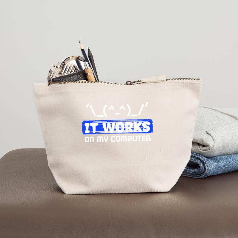 Debug Statement Bugfixing Scripting Code Developer Canvas Zip Pouch 18 x 19 cm