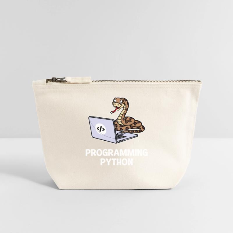 Scripting Programmer Computer Debug Developer Canvas Zip Pouch 18 x 19 cm