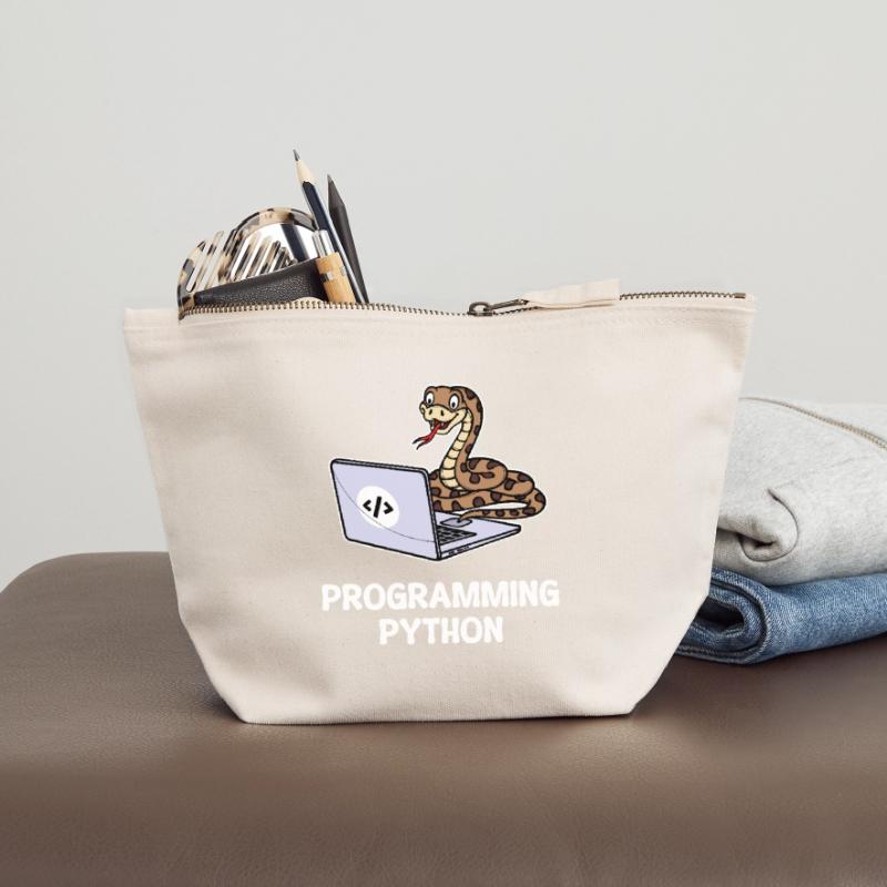 Scripting Programmer Computer Debug Developer Canvas Zip Pouch 18 x 19 cm