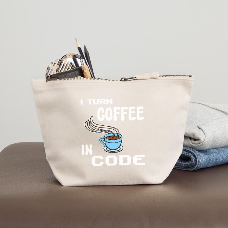 Developer Computerfreak Statement Programmierer Canvas Reißverschluss-Täschchen (18 x 19 cm)