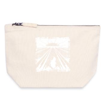 Bowling Sports - Canvas Zip Pouch 18 x 19 cm - nature - Front