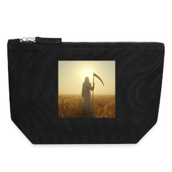 Meridian – Tod in der weißen Ernte - Canvas Reißverschluss-Täschchen (18 x 19 cm) - Schwarz - Vorne